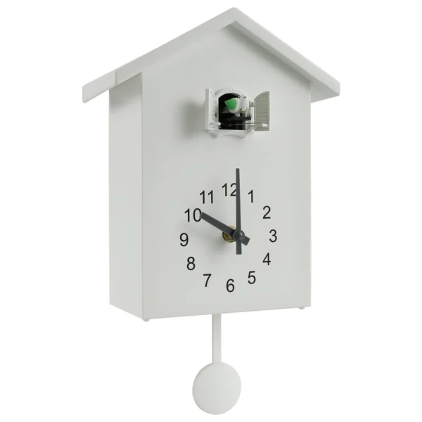 horloge murale oiseau perchée
