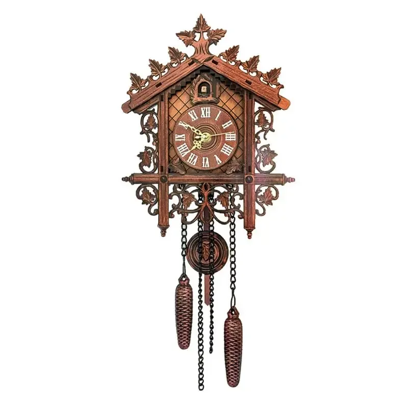 horloge traditionnelle en bois